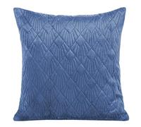 Eurofirany Lot de 2 Housses de Coussin décoratives pour canapé Bleu Marine + Vert 45 x 45 cm