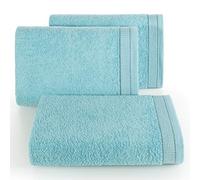 Eurofirany Lot de 6 Serviettes essuie-Mains en Coton Doux avec Bordure ondulée Oeko-Tex, Menthe, 50X90 cm