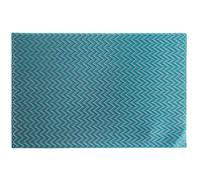 Eurofirany Lot de 6 Sets de Table rectangulaires pour 6 Personnes Bleu 30 x 45 cm