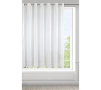 Eurofirany Lucy Rideau en Voile, Blanc, 350x150 cm