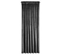 Eurofirany MELANIE Rideau 140x270 Fronceur Noir