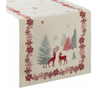 Eurofirany, nappe de Noël en tapisserie, Cerf 47 x 140 cm, ZA-419150