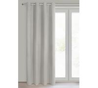 Eurofirany Nita Rideau Occultant en Velours, 100% Opaque et Isolant Thermique, Rideau à Œillets pour Chambre et Salon, 140x250 cm - Beige foncé