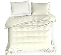 Eurofirany Parure de lit NOVA3 crème 140x200 cm 2 PIECES : avec 1x taie d'oreiller 70x80 cm