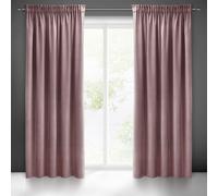 Eurofirany Rideau 140x270 Sibel velours poudre prêt à poser Pierre Cardin