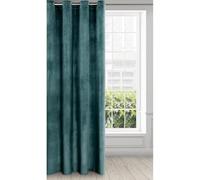 Eurofirany Rideau en Velours Melanie - Opaque - avec Galon fronceur - 140 x 250 cm