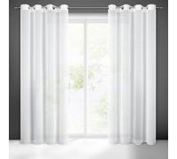 Eurofirany Rideau fini kalia 140x260 cm blanc