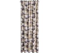 Eurofirany Rideau fini Lotus sur ruban 140x270 cm beige