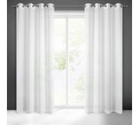 Eurofirany Rideau fini margo 140x250 cm blanc