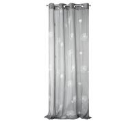 Eurofirany Rideau fini sabine 140x250 cm acier