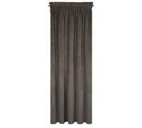 Eurofirany Rideau Villa Graphite 140x270 Ruban frisé
