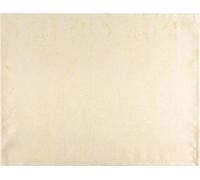 EUROFIRANY | Set de 4 sets de table - 30 x 40 cm - dessous de plat crème - décorations dorées