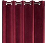 Eurofirany VILLA Rideau 140x250 Œillets Rouge