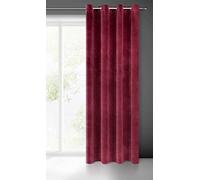 Eurofirany VILLA Rideau 140x250 Œillets Rouge