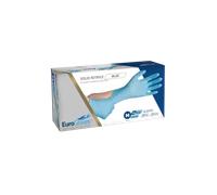 Eurogloves Solid Nitrile Gants - Bleu - 100pcs Medium