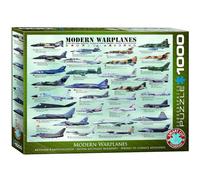 EuroGraphics 1000 el. Nowoczesne samoloty bojowe 6000-0076 [Puzzle]