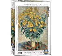 Eurographics Puzzle 6000-0319 Jérusalem Artichaut Fleurs par Claude Monet 48 x 68 cm