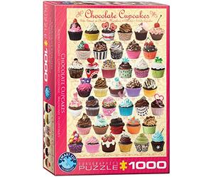 Eurographics 6000-0587 Casse-tête Cupcakes au Chocolat, varié, 48 x 68 cm
