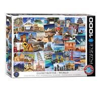 Eurographics Puzzle World Globetrotter 6000-0751 – 1000 pièces