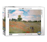 Eurographics Puzzle 6000-0826 – The Poppy Field de Claude Monet – 48 x 68 cm