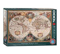 Eurographics Puzzle Carte du Monde Antique (Orbis Geographica, 6000-1997) 48 x 68 cm