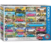 Puzzle 1000 pièces : VW Gone Places : Passer pas là Eurographics G