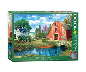 Eurographics 6000-5526 The Red Barn by Dominic Davison Puzzle Divers 48 x 68 cm