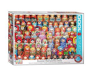 EuroGraphics 6000-5562 Puzzle Russe Matrioshka Dolls Dog(S), varié, Taille Unique