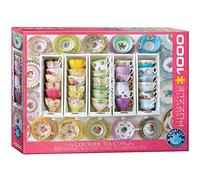 Eurographics Puzzle 60005342 – Tasses à thé – différents – version anglaise