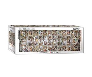 EuroGraphics 6010-0960 Chapelle Sixtine par Michel-Ange Puzzle (1000 pièces) Jigsaw, Divers