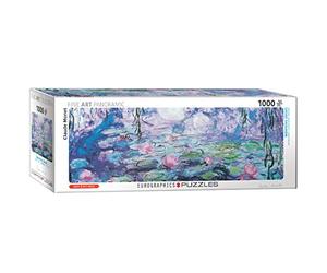 EuroGraphics 6010-4366 Nymphéas/Claude Monet Fleurs Plantes Herbe Violet Vert, Divers, 1000