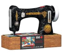 Eurographics Puzzle 8551-5861 - 550 pièces multicolore, boîte en métal, souvenirs de couture