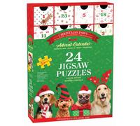 EUROGRAPHICS 8924-5921 Christmas Paws 1200 pièces puzzle calendrier de l'avent