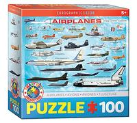 EuroGraphics Airplanes 100 Piece Jigsaw Puzzle