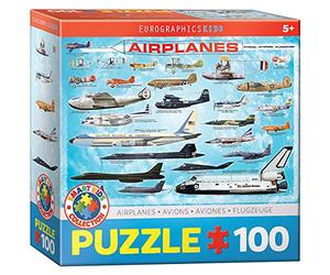EuroGraphics Airplanes 100 Piece Jigsaw Puzzle