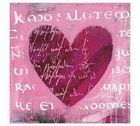 Eurographics ANF2111 'il s'adapte My Heart by Anna Flores» 18 x 18 cm-Motif cœur