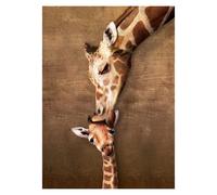 EUROGRAPHICS Baiser de girafe Puzzle XL 500 pièces