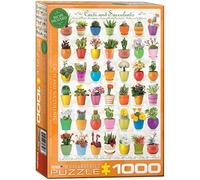 Eurographics Cacti And Succulents Jigsaw Puzzle (1000-Piece)