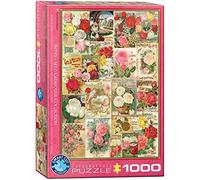 Eurographics "Catalogue de graines de Roses (Puzzle 1000p, Multicolore)