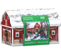 Eurographics Christmas Barn Tin (550)