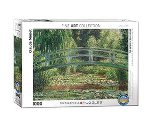 Eurographics Claude Monet Le Pont Japonais Puzzle 1000 pièces Multicolore