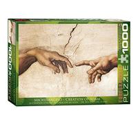 Eurographics Creation Of Adam By Michaelangelo Puzzle (1000-Piece)