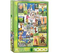 Eurographics Puzzle Golf Around The World 6000-0933 - Divers - 48 x 68 cm