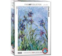 Eurographics Puzzles – Puzzle Monet «Irises» (détail) – 1000 pièces multicolore