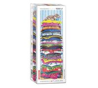 Eurographics Puzzle EG60105631 - 1000 pièces - Peluche Kitty sur oreillers multicolore