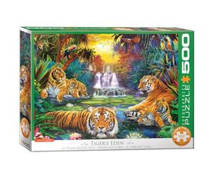 Eurographics EG65005457 Puzzle 500 pièces Tigers Eden