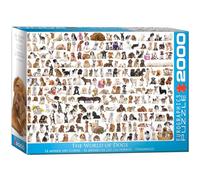 Eurographics EG82200581 Le Monde des Chiens Puzzle 2000 pièces