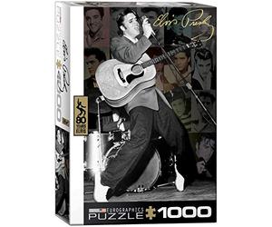 Eurographics "Elvis Collage (Puzzle 1000p, Multicolore)