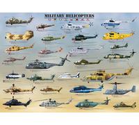(EG60000088) - Eurographics Puzzle 1000 Pc - Military Helicopters
