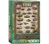 Eurographics Histoire Des Chars Puzzle 1000 Pièces 680mm x 490mm